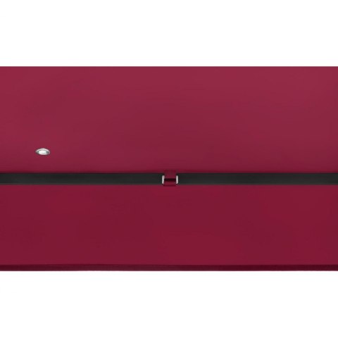 Pawilon ogrodowy altana z ornamentem składana 3 x 3 x 2.6 m czerwone wino