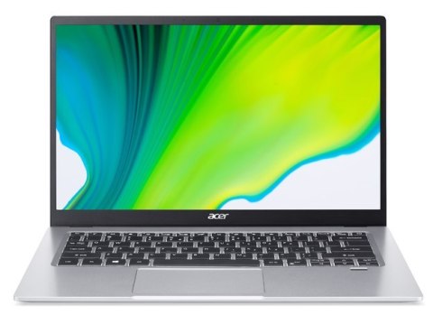 Acer Swift 1 SF114-33-P967 Silver, 14.0 ", IPS, FHD, 1920x1080 pixels, Matt, Intel Pentium, N5030, 8 GB, LPDDR4, SSD 256 GB, Int