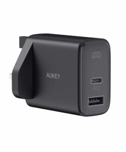 Aukey Wall Charger PA-F3S Mini USB-C, 2 x USB-A, 32 W