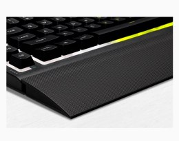 Corsair | Rubber Dome | K55 RGB PRO | Gaming Keyboard | Gaming Keyboard | RGB LED light | US | Wired | Black