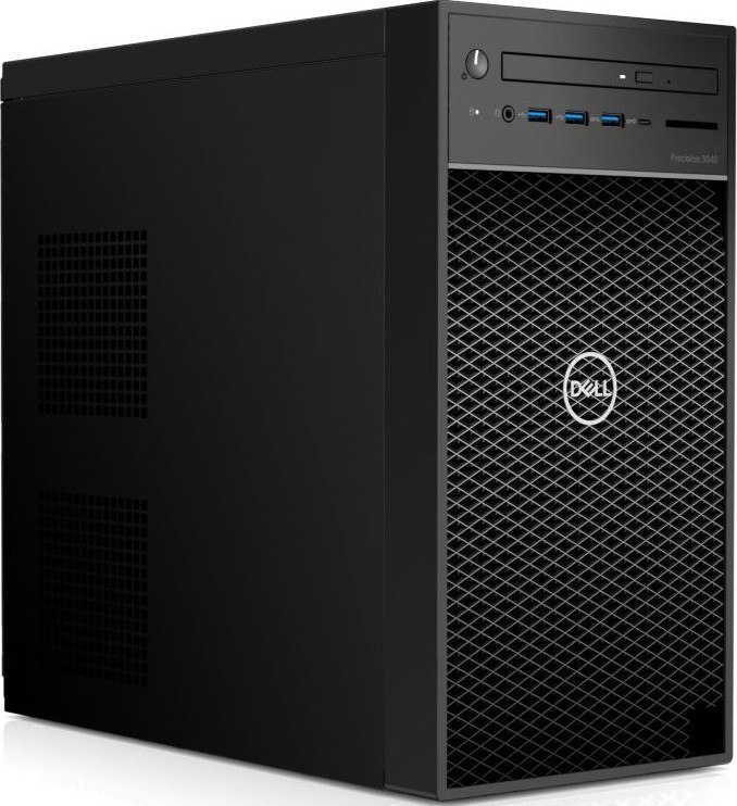Dell Precision 3640 Desktop, Tower, Intel Core i7, i7-10700, Internal memory 8 GB, DDR4, SSD 256 GB, NVIDIA Quadro P1000, No Opt