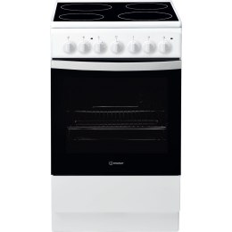 INDESIT | Kuchenka | IS5V4PHW/E | Typ płyty Vitroceramic | Typ piekarnika Electric | Biały | Szerokość 50 cm | Grillowanie | Głę