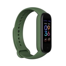 Amazfit Band 5 Fitness tracker, GPS (satellite), AMOLED Display, Touchscreen, Heart rate monitor, Activity monitoring 24/7, Wate