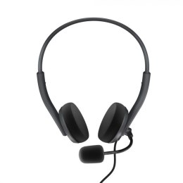 Energy Sistem Headset Office 2 Anthracite, nauszne, wtyczka 3,5 mm, chowany mikrofon na wysięgniku. Energy Sistem | Headset Offi