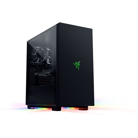 Razer | Obudowa dla graczy | Tomahawk ATX z Razer Chroma RGB | Okno boczne | Czarny | Mid-Tower | Zasilacz w zestawie Nie | 210m