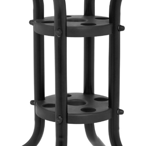 Stolik balkonowy kawowy ogrodowy szklany kwadratowy 60x60 cm