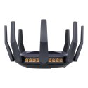 Asus | AX6000 Dual Band Router | RT-AX89X | 802.11ax | 4804+1300 Mbit/s | 10/100/1000 Mbit/s | Porty Ethernet LAN (RJ-45) 8 | Ob