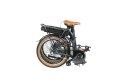 Blaupunkt Folding E-bike FRANZI 500, Motor power 250 W, Wheel size 20 ", 22.5 kg, Aluminum, LCD, 4 h, Lava grey matt, 80 km