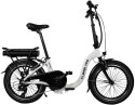 Blaupunkt Folding E-bike Speed, Wheel size 20 ", Warranty 24 month(s), 22 kg, Aluminum, White/Black, 70 km