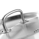 Garnek niski Kitchen Line z pokrywką 4,9 l śr. 240 x 110 h - Hendi 836026