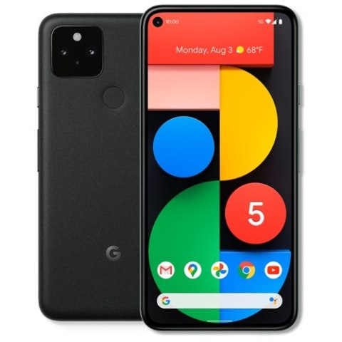Google Pixel 5 5G (Just Black) 6.0" OLED 1080x2340/2.4GHz&2.2GHz&1.8GHz/128GB/8GB RAM/Android 11/WiFi,BT,4G,5G/