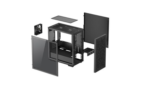 Deepcool | MATREXX 40 3FS | Czarny | Micro ATX | Zasilacz w zestawie | ATX PS2 （Długość poniżej 170 mm)