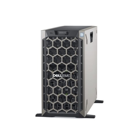 Dell PowerEdge T440 Tower, Intel Xeon, Silver 1x4210R, 2.4 GHz, 13.75 MB, 20T, 10C, RDIMM DDR4, 2666 MHz, No RAM, No HDD, Up to