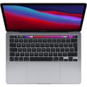 Apple MacBook Pro Space Gray, 13.3 ", IPS, 2560 x 1600, Apple M1, 8 GB, SSD 512 GB, Apple M1 8-core GPU, Without ODD, macOS, 802