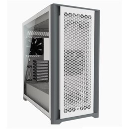 Corsair | Obudowa komputerowa | iCUE 5000D | Okno boczne | Biały | ATX | Zasilacz w zestawie Nie | ATX
