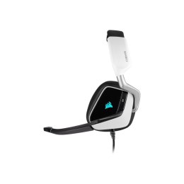 SŁUCHAWKI Corsair Premium Gaming VOID RGB ELITE Built-in microphone, White, Over-Ear