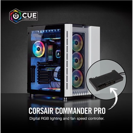 Corsair | Kontroler RGB i wentylatorów | iCUE Commander PRO