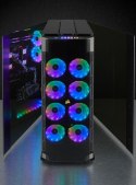 Corsair Super-Tower Case Obsidian Series 1000D Side window, Black, Super-Tower, Power supply included No