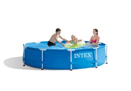 Intex 305x76 cm, Age 6+ Metal Frame Pool Blue