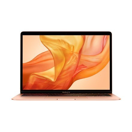 Apple MacBook Air Gold, 13.3 ", IPS, 2560 x 1600, Intel Core i3, 8 GB, LPDDR4X, SSD 256 GB, Intel Iris Plus, Without ODD, macOS,