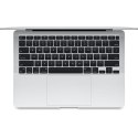 Apple MacBook Air Silver, 13.3 ", IPS, 2560 x 1600, Apple M1, 8 GB, SSD 512 GB, Apple M1 8-core GPU, Without ODD, macOS, 802.11a