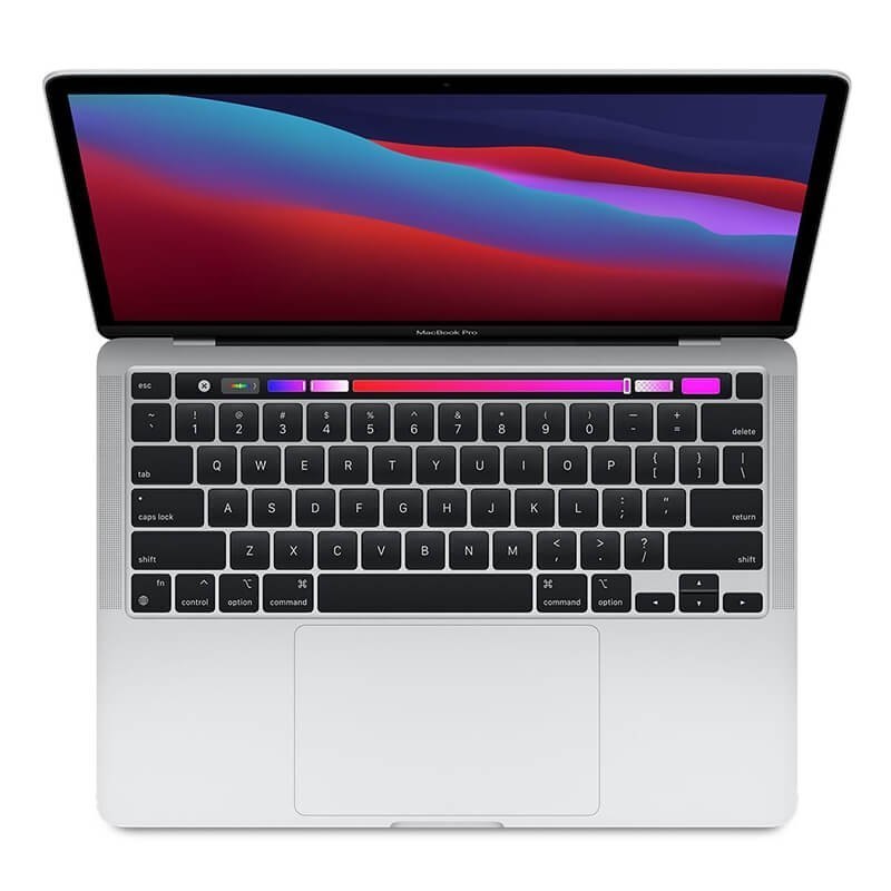 Apple MacBook Pro Silver, 13.3 ", IPS, 2560 x 1600, Apple M1, 8 GB, SSD 256 GB, Apple M1 8-core GPU, Without ODD, macOS, 802.11a