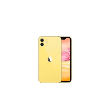 Apple iPhone 11 Yellow, 6.1 ", IPS LCD, 828 x 1792 pixels, Hexa-core, Internal RAM 4 GB, 64 GB, Single SIM, Nano-SIM and eSIM, 3