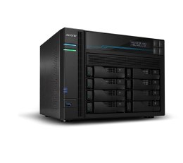Asus AsusTor 8 Bay NAS AS6508T up to 8 HDD/SSD, Intel ATOM C3538 Quad-Core, Processor frequency 2.1 GHz, 8 GB, SO-DIMM DDR4, Bla