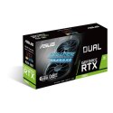 Asus DUAL-RTX2060-6G-EVO NVIDIA, 6 GB, GeForce RTX 2060, GDDR6, PCI Express 3.0, Processor frequency 1395 MHz, DVI-D ports quant