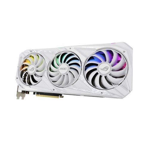 ASUS ROG-STRIX-RTX3070-O8G-WHITE Asus ROG-STRIX-RTX3070-O8G-WHITE NVIDIA, 8 GB, GeForce RTX 3070, GDDR6, PCI Express 4.0, Proces