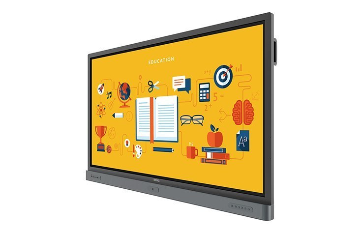 BenQ RP6501K 65" Interactive Flat Panel Display 3840x2160/8ms/450cd/m2/ VGA HDMI DP USB Black