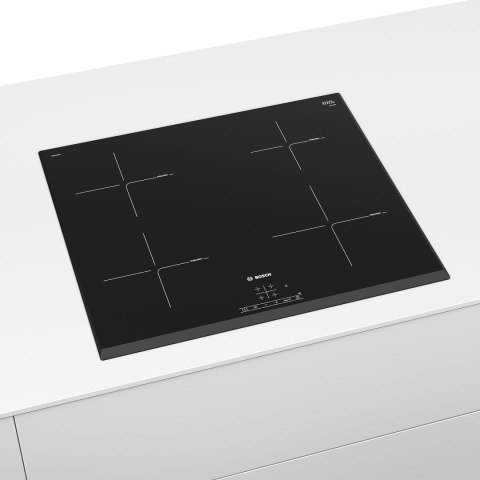Bosch Induction Hob PIE651BB1E Ceramic hob, Number of burners/cooking zones 4, Touch, Timer, Black, Display
