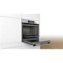 Bosch Oven HRA558BS1S 71 L, Built-in, EcoClean, Push-in regulators / Rotary knobs, Steam function, Height 59.5 cm, Width 59.4 cm