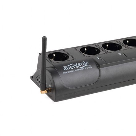 Gembird EG-SMS - listwa przeciwprzepięciowa | Złącze wyjściowe Qty 6 | 1,8 m | Czarny