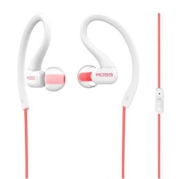 Koss Headphones KSC32iC In-ear/Ear-hook, 3.5mm (1/8 inch), Microphone, Coral,