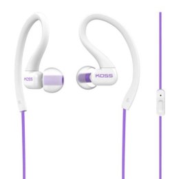 Koss Headphones KSC32iV In-ear/Ear-hook, 3.5mm (1/8 inch), Microphone, Violet,