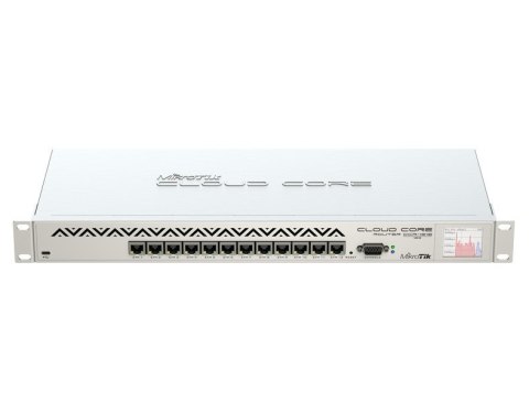 MikroTik | CCR1016-12G Router | 1000 Mbit/s | Porty Ethernet LAN (RJ-45) 12 | 1 | 12 miesięcy