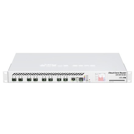 MikroTik CCR1072-1G-8S+	Router 10000 Mbit/s, Ethernet LAN (RJ-45) ports 1, USB ports quantity 2