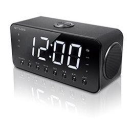 Muse Clock radio M-192CR Black, Display : 1.8 inch white LED with dimmer