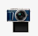Olympus PEN E-PL9 Kit 14-42 Mirrorless Camera Kit, 16.1 MP, ISO 25600, Display diagonal 3 ", Video recording, Wi-Fi, Blue/Silver