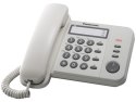 Panasonic | Telefon przewodowy | KX-TS520FXW | Biały