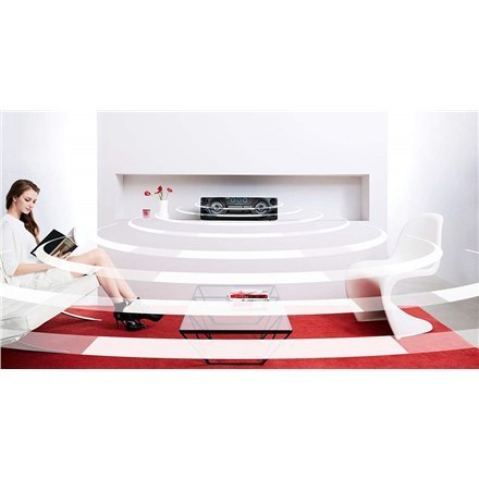 Panasonic | SC-UA3E-K | Bezprzewodowy system głośników | Wejście AUX | Bluetooth | Odtwarzacz CD | Radio FM