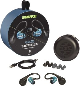 Shure SE215 Blue W/ BT MMCX True Wireless