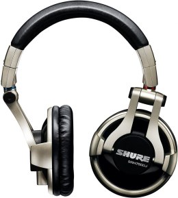 Shure SRH750DJ Headphones, Silver