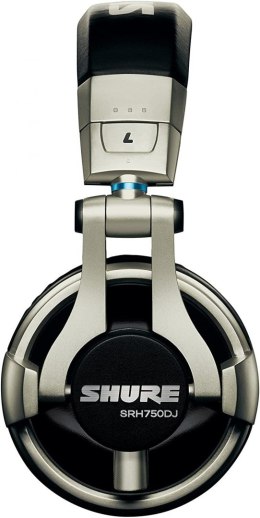 Shure SRH750DJ Headphones, Silver