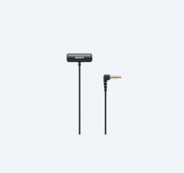 Sony | Kompaktowy stereofoniczny mikrofon krawatowy | ECM-LV1 | ECM-LV1 jest wyposażony w miniaturowe dookólne kapsuły mikrofono