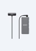 Sony | Kompaktowy stereofoniczny mikrofon krawatowy | ECM-LV1 | ECM-LV1 jest wyposażony w miniaturowe dookólne kapsuły mikrofono