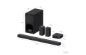 Sony | HT-S40R 5.1-kanałowy soundbar do kina domowego z bezprzewodowymi głośnikami tylnymi | Port USB | Bluetooth | Czarny | Nie