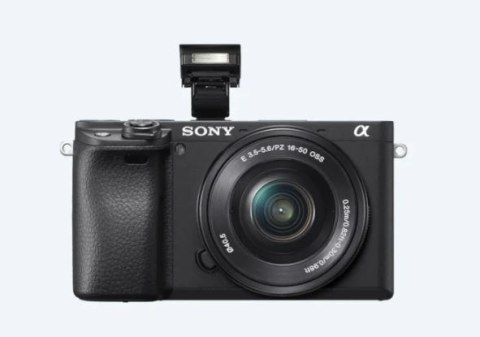 Sony ILCE6400LB.CEC Body + 16-50mm lens Mirrorless Camera Kit, 24.2 MP, ISO 102400, Display diagonal 3.0 ", Video recording, Wi-