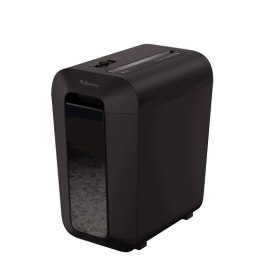 Fellowes Powershred | LX65 | Cross-cut | Niszczarka | P-4 | Karty kredytowe | Zszywki | Spinacze | Papier | 22 litry | Czarny